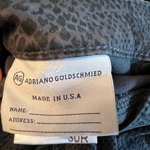 Adriano Goldschmied “The Legging” Snakeskin pattern Size 30R - Picture 7 of 8